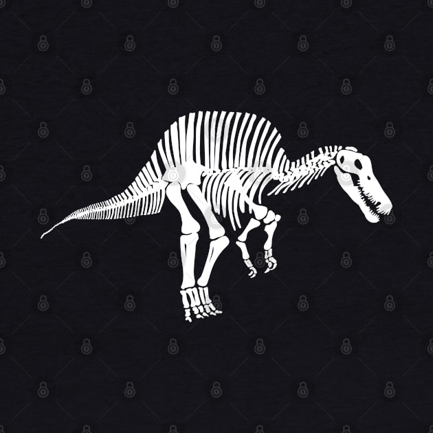 Terra Fossil Spinosaurus Dinosaur White by Terra Fossil Merch